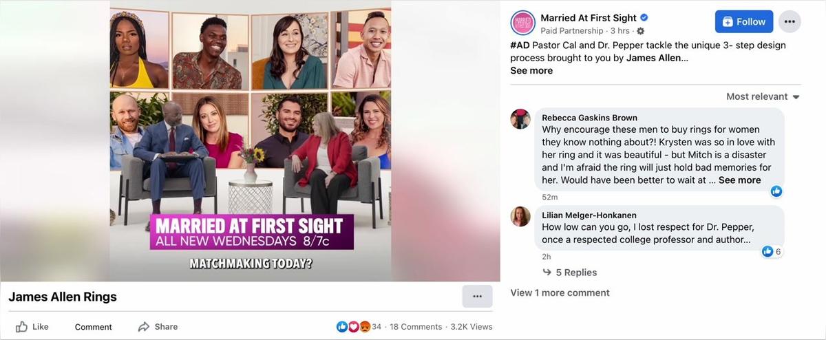 MAFS S15 James Allen – Facebook