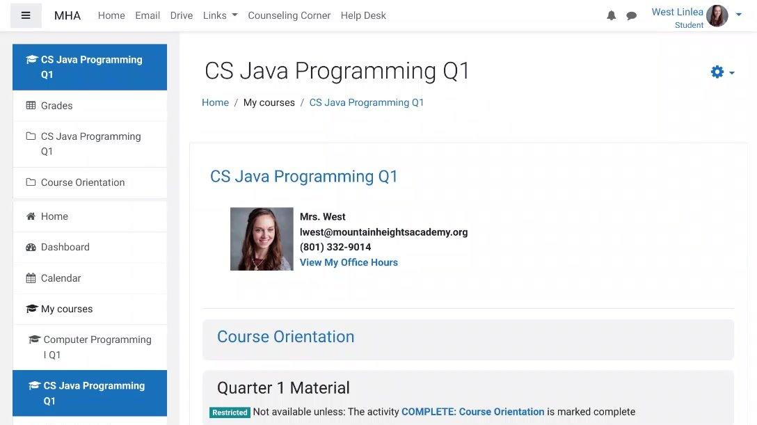 Intro to CS Java Programming Q1