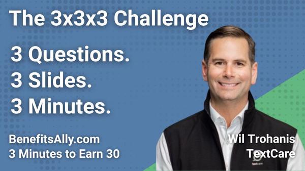 TextCare - 3x3x3 Challenge with Wil Trohanis