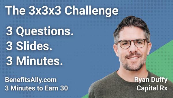 Capital Rx - 3x3x3 Challenge with Ryan Duffy
