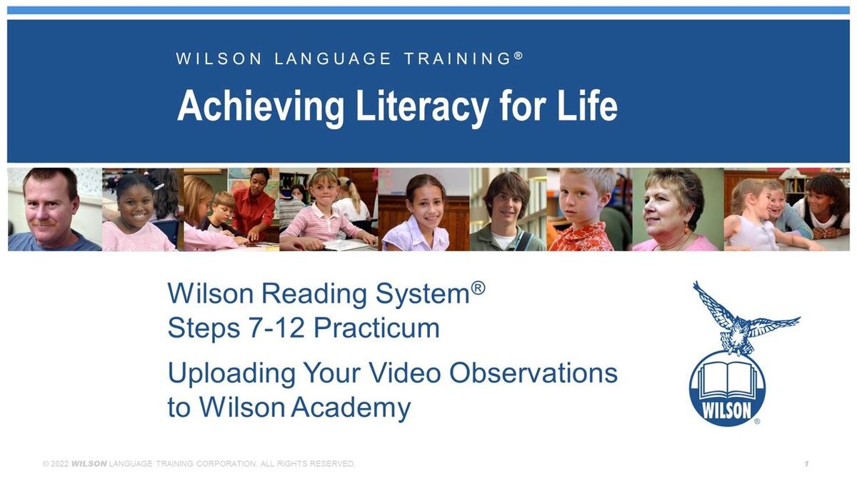 Steps 7-12 Practicum Uploading Videos to WA