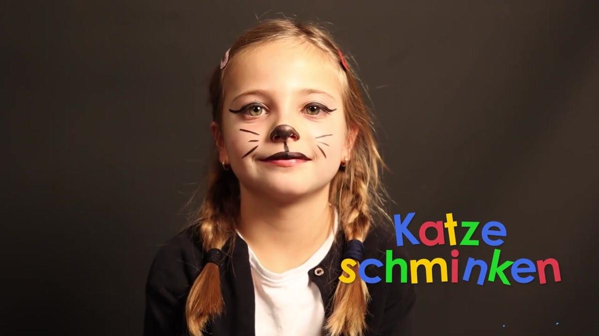 Kinderschminken - Katze