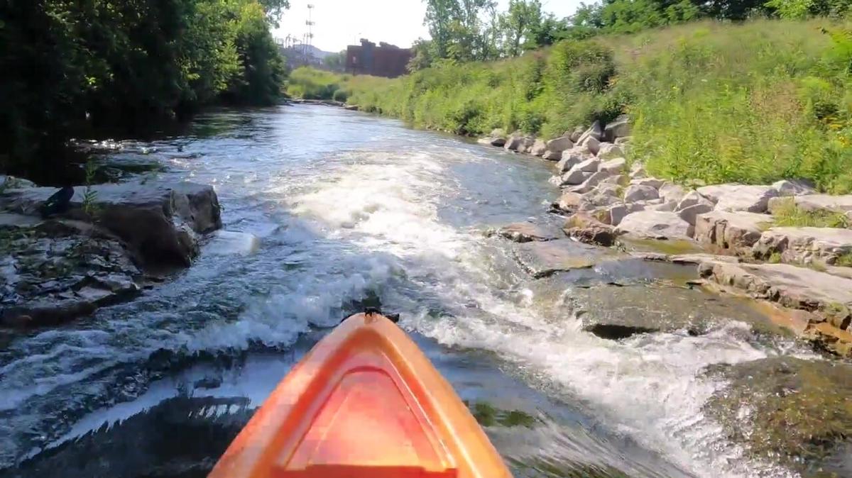 2021 Ann Arbor MI Kayaking - Jenni, Lizz, Rusty, Jim