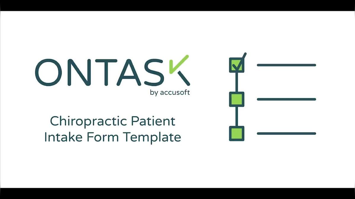Chiropractic Patient Intake Form