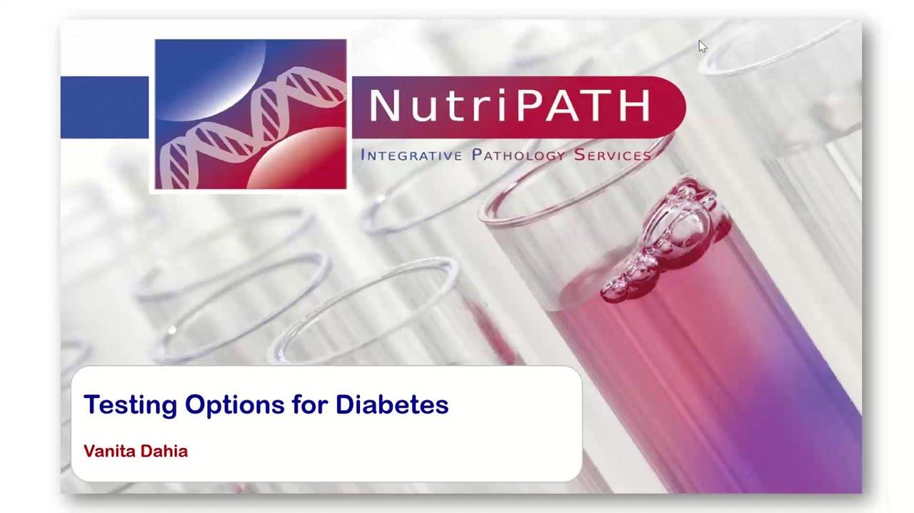 Testing Options for Diabetes (2022)