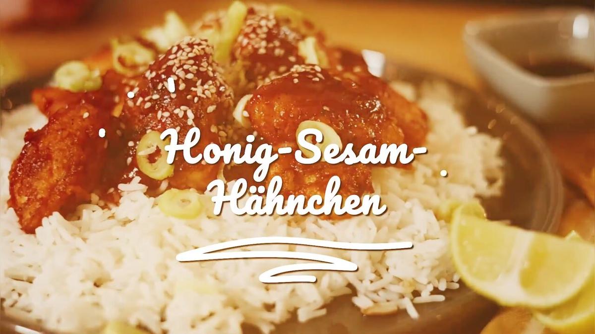Honig-Sesam-Hähnchen