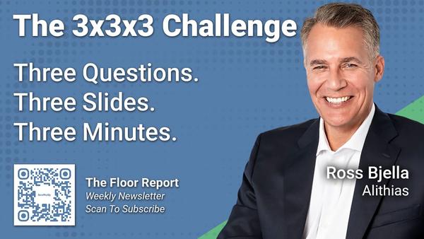 Alithias - 3x3x3 Challenge with Ross Bjella