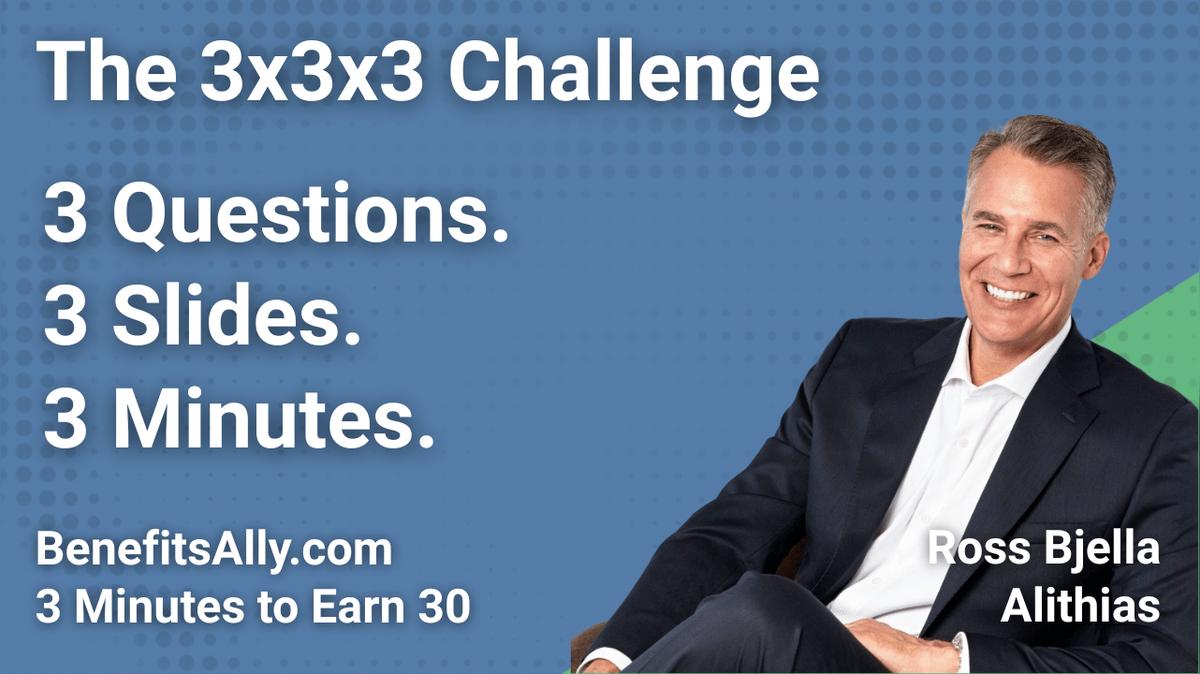 Alithias - 3x3x3 Challenge with Ross Bjella