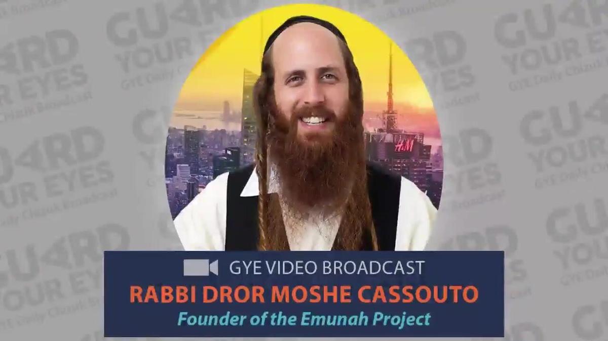365 - Rabbi Dror Moshe Cassouto - La paz interior que da la pureza