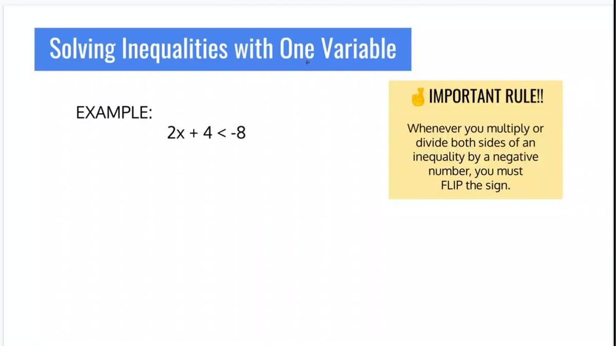 SM1 - Review Solving Inequalities with One Variable.mp4