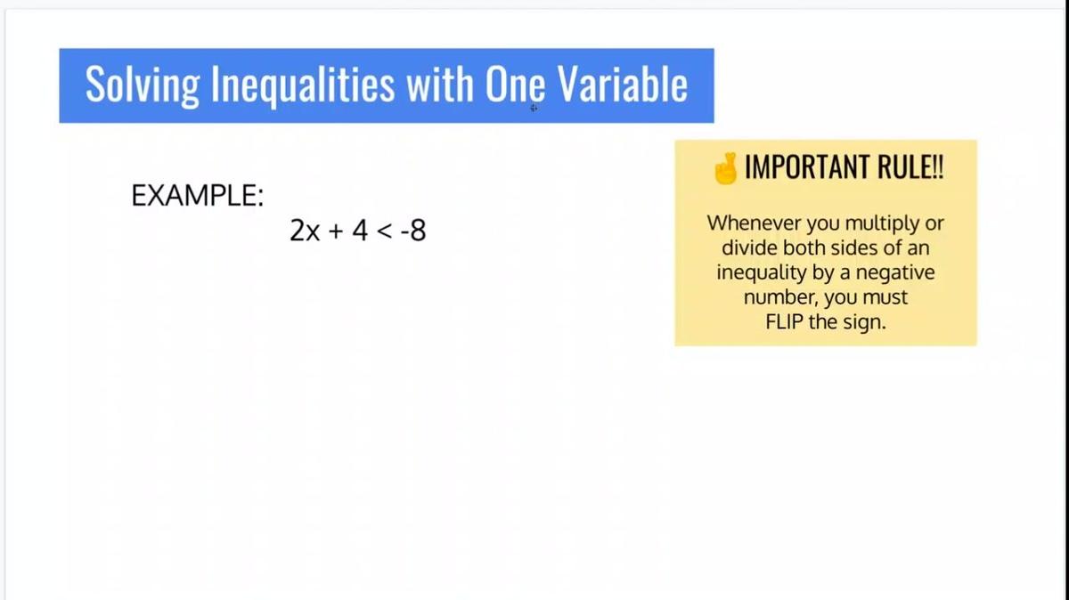 SM1 - Review Solving Inequalities with One Variable.mp4