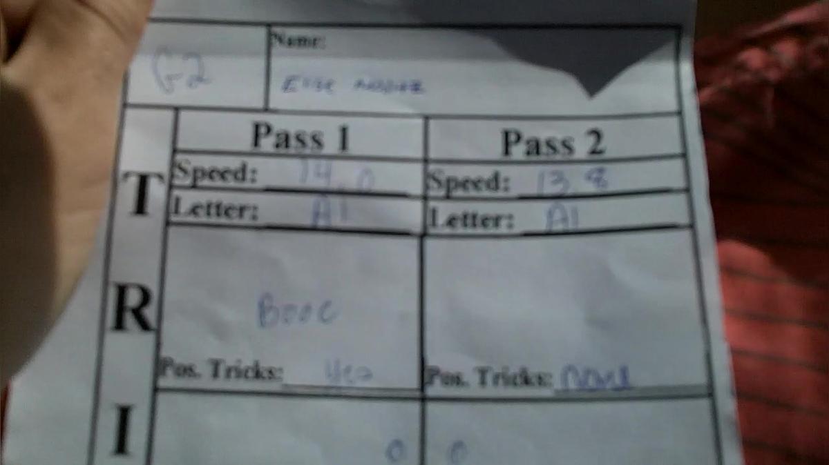 Elise Malitz G2 Round 1 Pass 1
