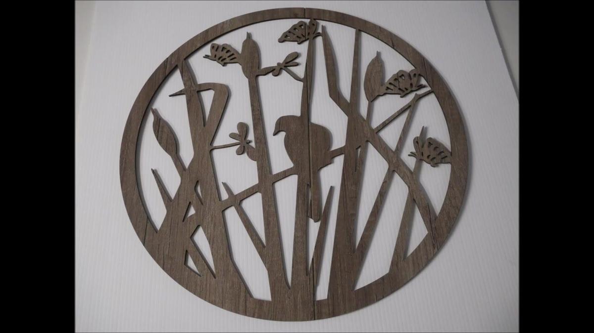 marsh scene to cut out