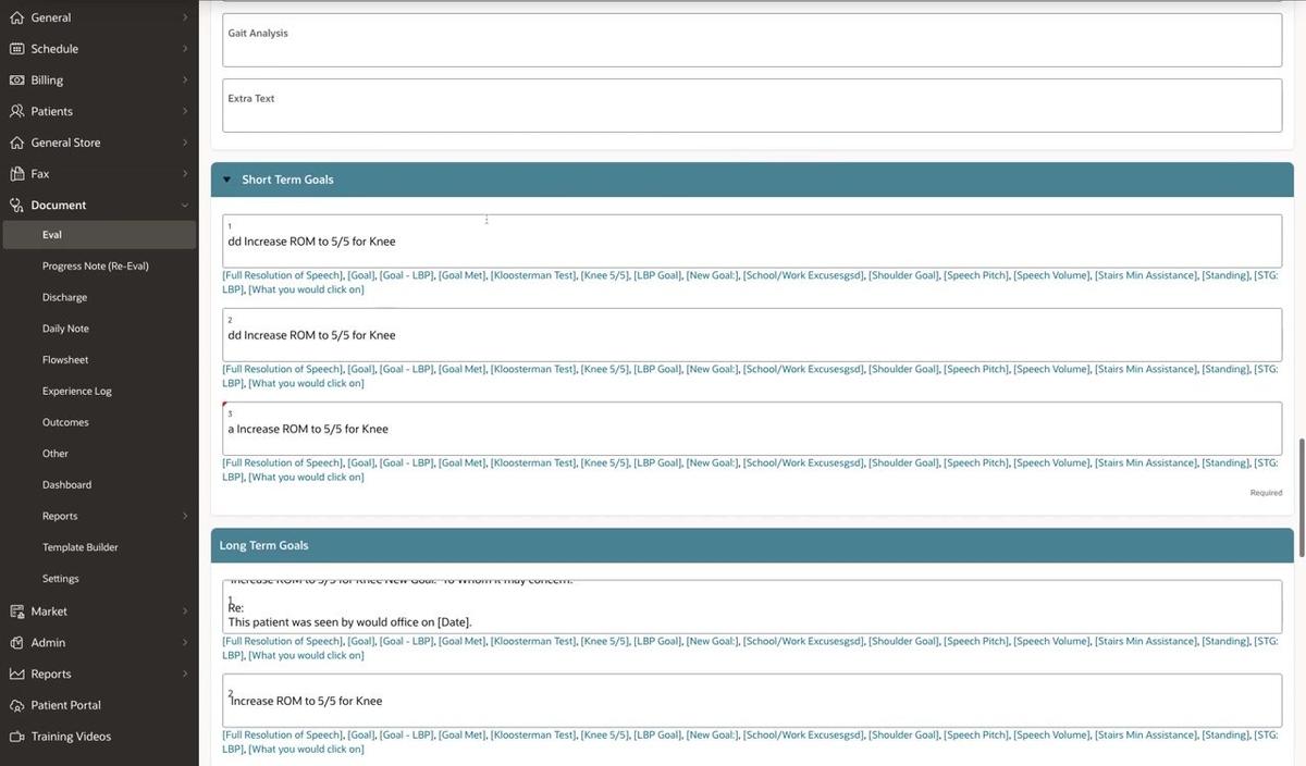 Short Term Goals & Long Term Goals