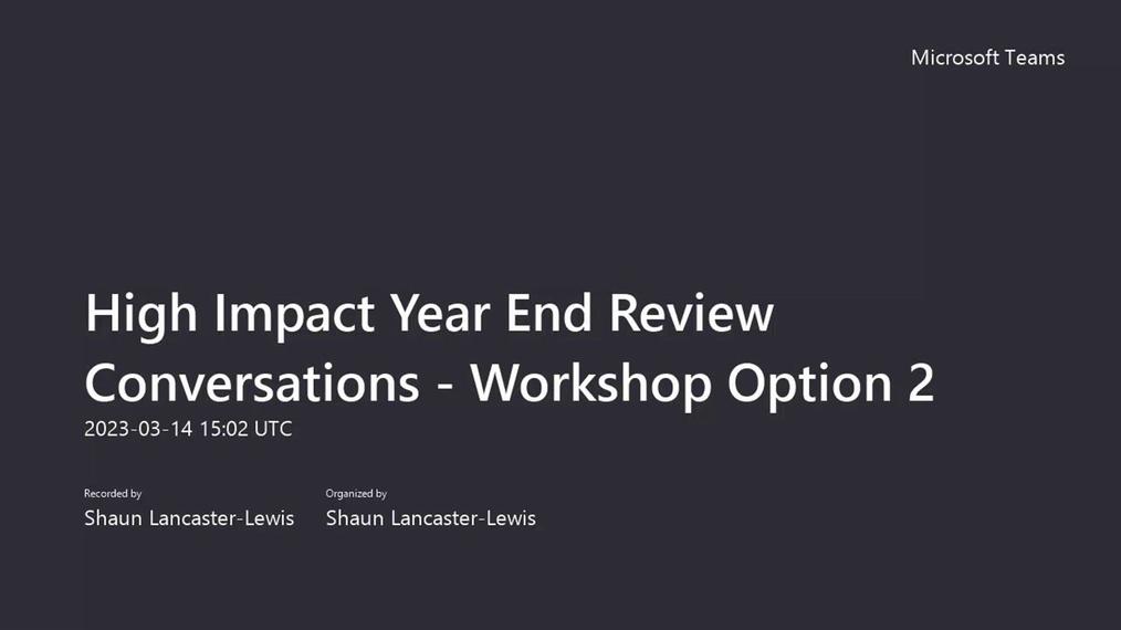 High Impact Year End Review Conversations - Workshop (2)