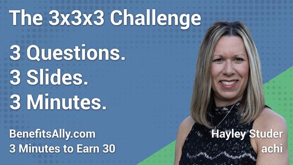 achi - 3x3x3 Challenge with Hayley Studer