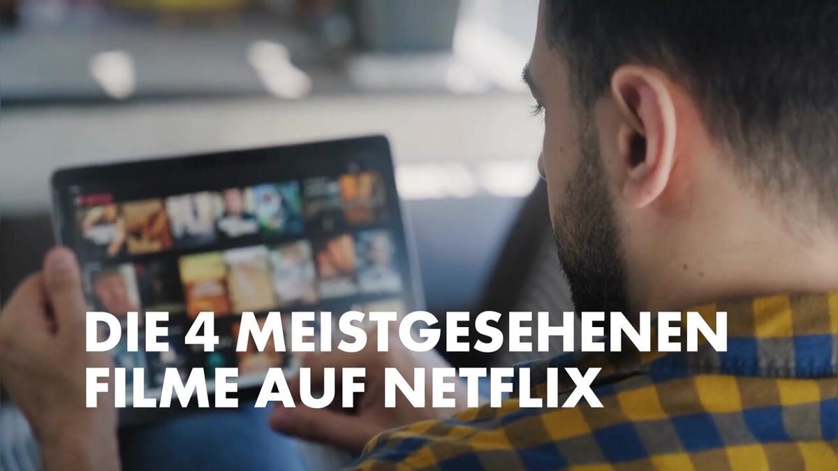Die 4 meistgesehenen Filme auf Netflix