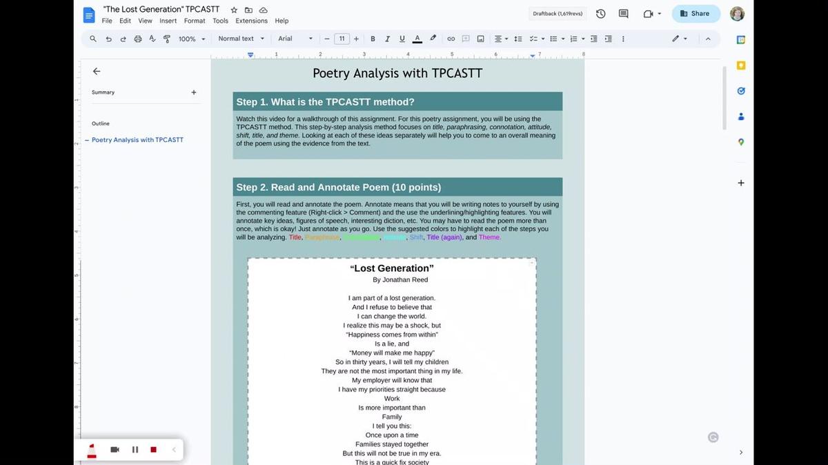_The Lost Generation_ TPCASTT - Google Docs