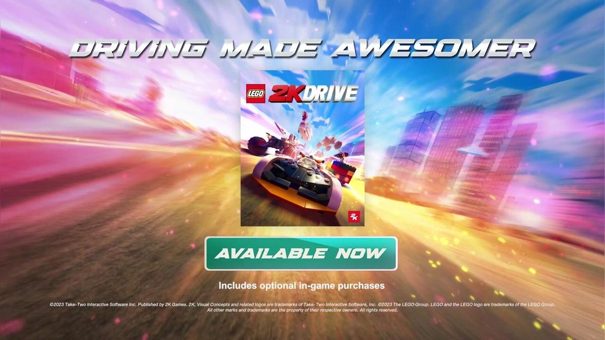 LEGO 2K Drive - Launch Trailer