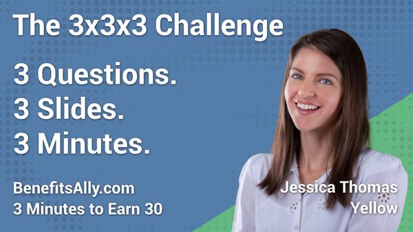 Yellow - 3x3x3 Challenge with Jessica Thomas