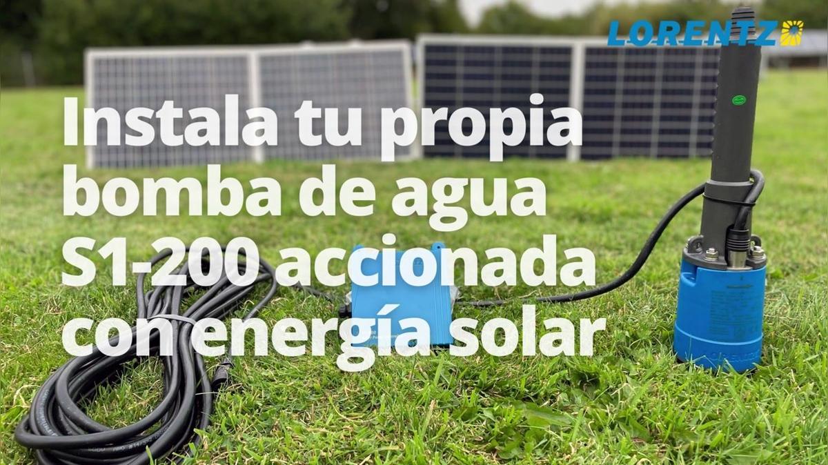 Solar water pumping - ES