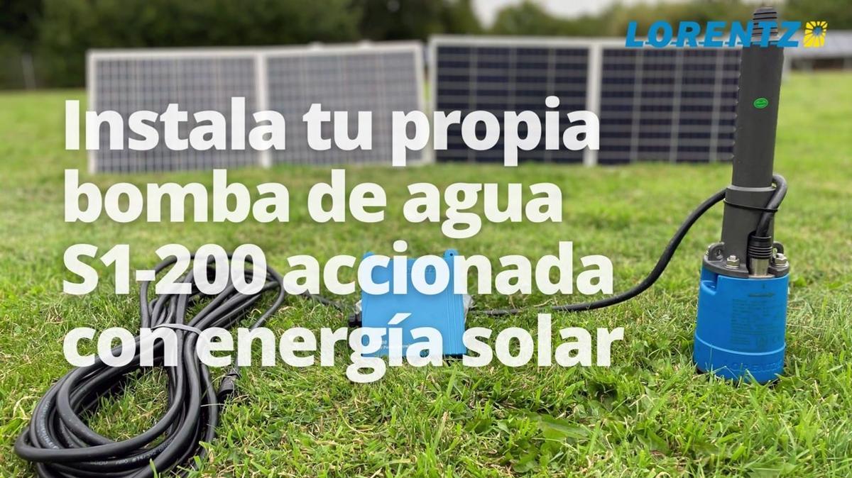 Solar water pumping - ES
