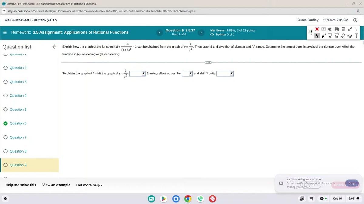 Math 1050 3.5 #9