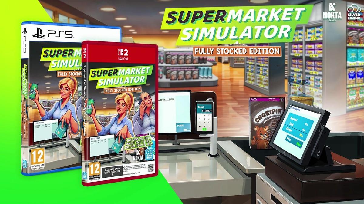 Supermarket Simulator - Fully Stocked Edition - PEGI 12