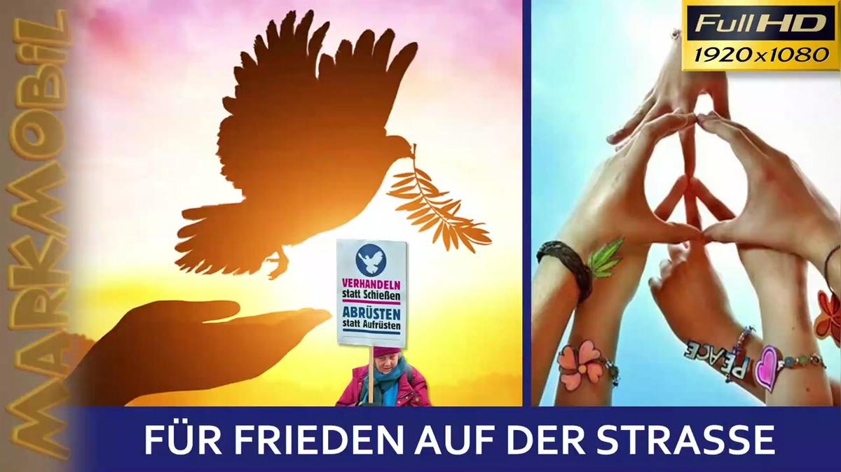 MARKmobil Aktuell - Für Frieden auf der Straße