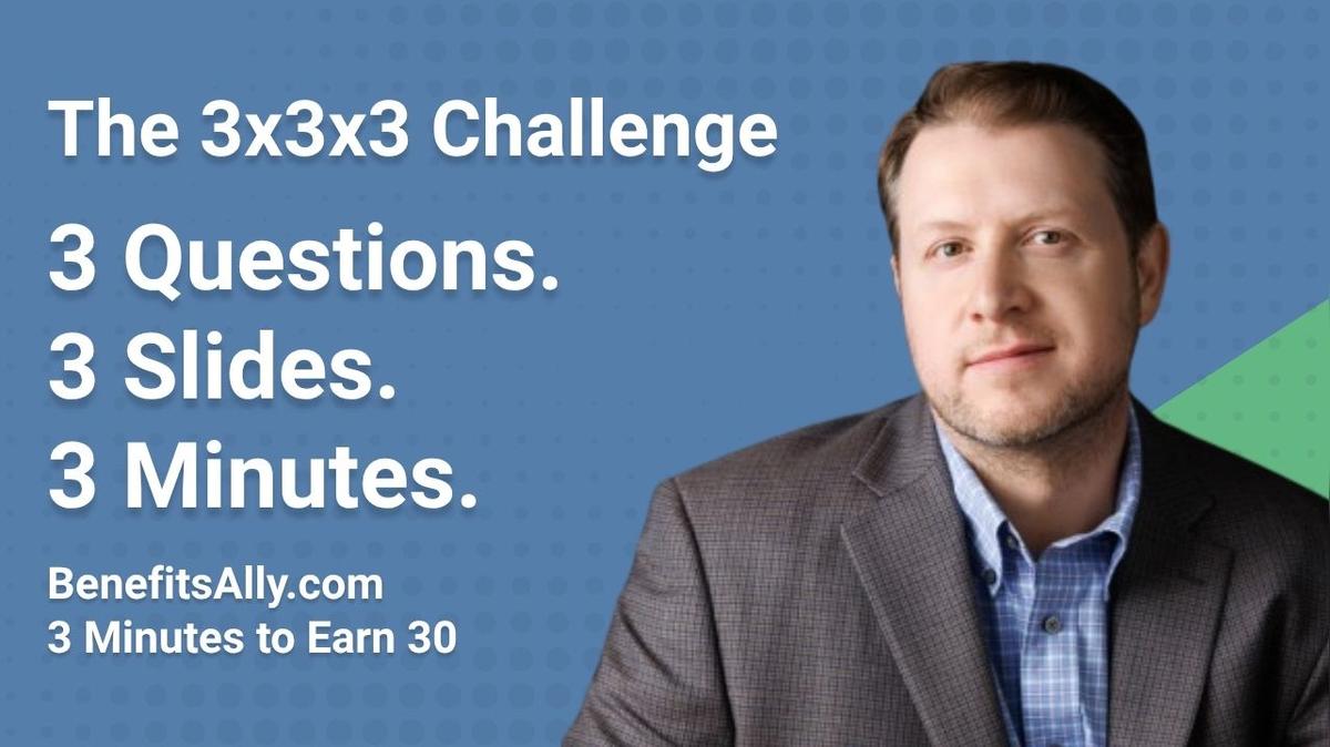 BenefitSystemsOS - 3x3x3 Challenge with Erick Kuhni