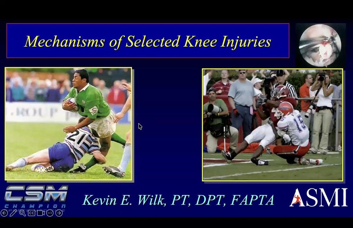 Mechanisms of Selected Knee Injuries
