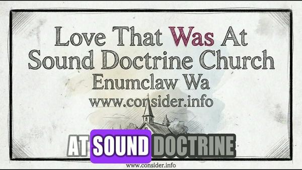 Love That Was At Sound Doctrine Church