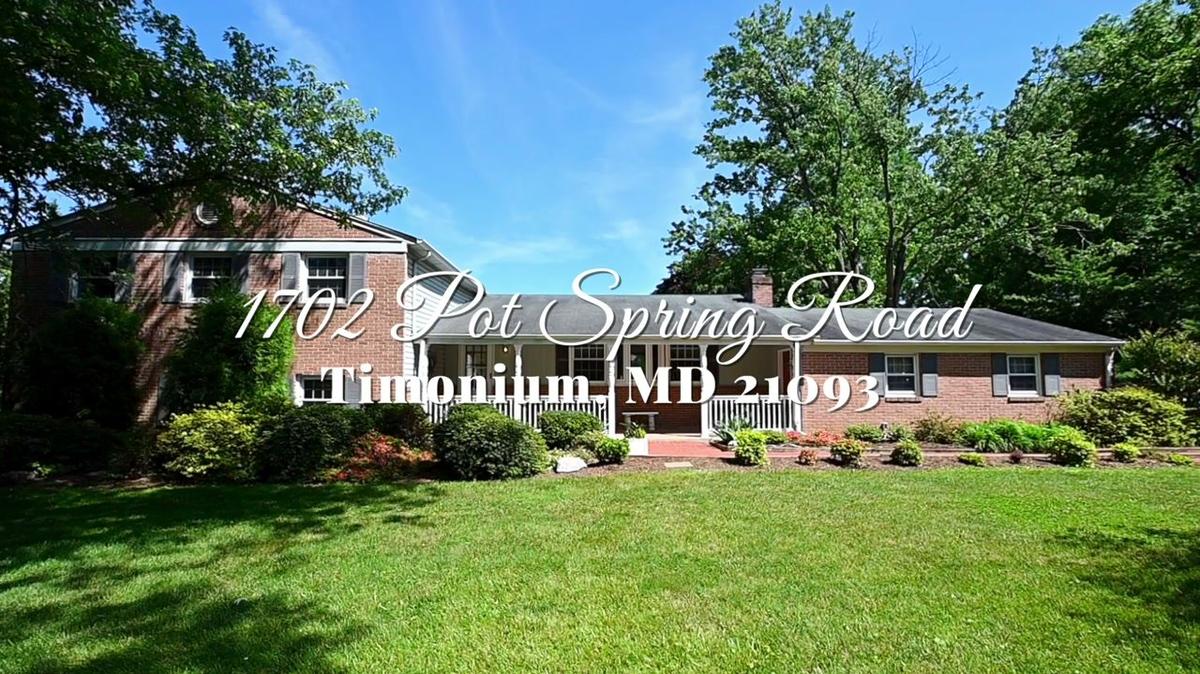 1702 Pot Spring Road, Timonium, MD 21093