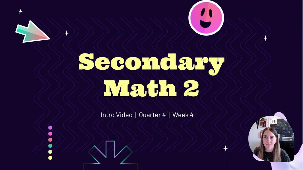 Scholes SM2 Q4 W4 Weekly Intro Vid