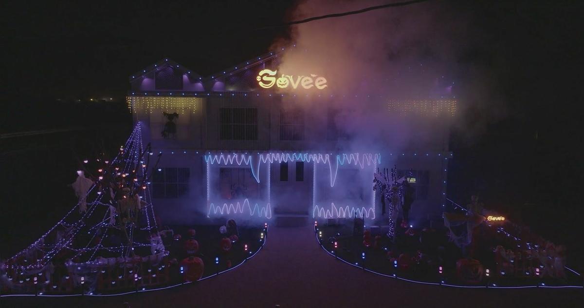 Govee x Nights of the Jack Drone Footage