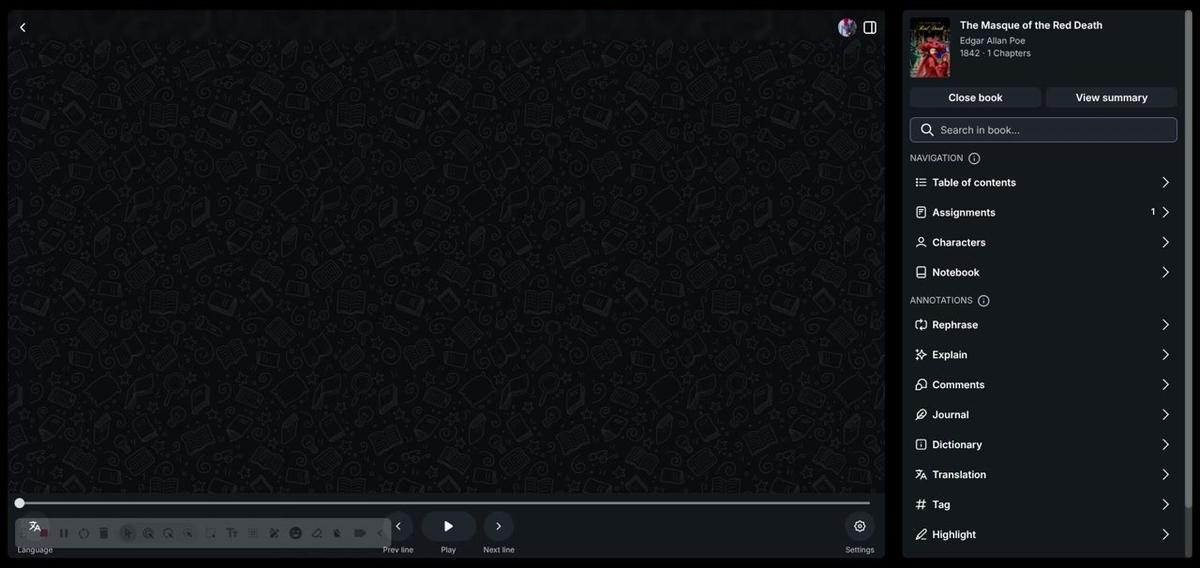 Literal App Features