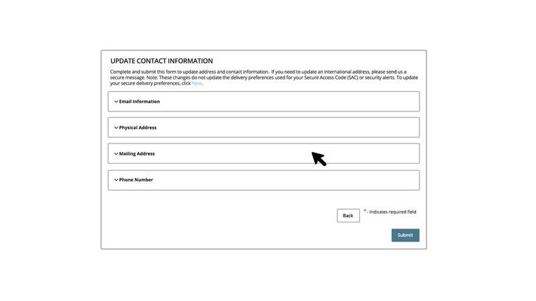 Q2OBB12b - Update Contact Info