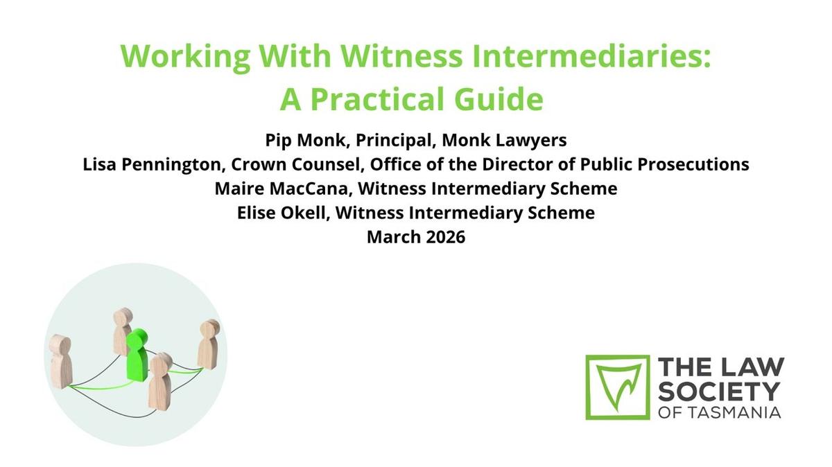 Working With Witness Intermediaries: A Practical Guide