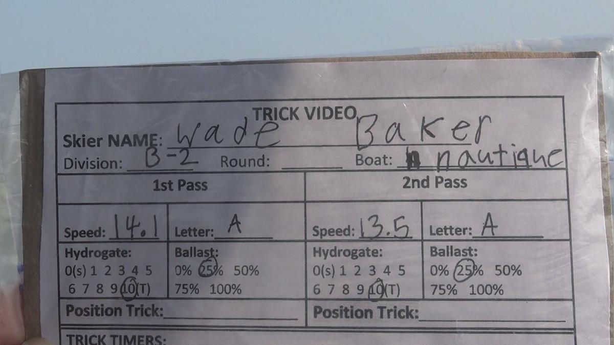 Wade Baker B2 Round 1 Pass 2