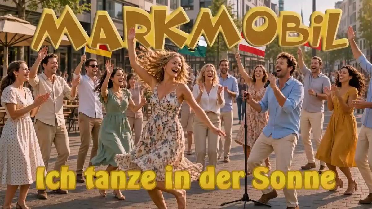 MARKmobil &amp; KI - Ich tanze in der Sonne