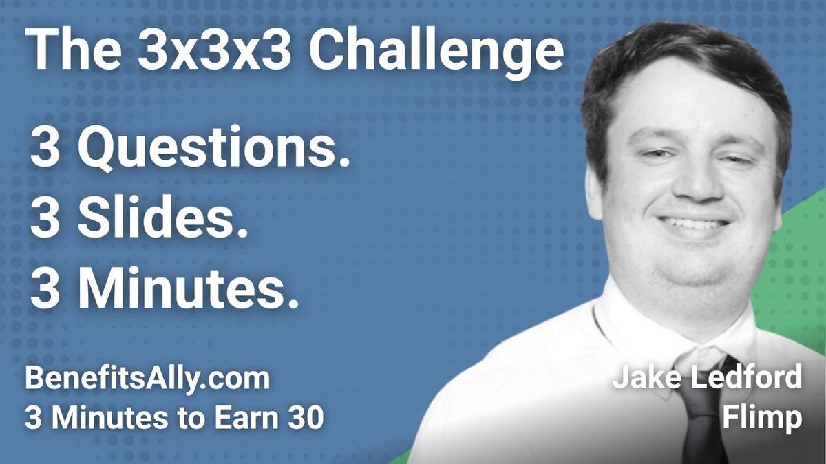 Flimp - 3x3x3 Challenge with Jake Ledford