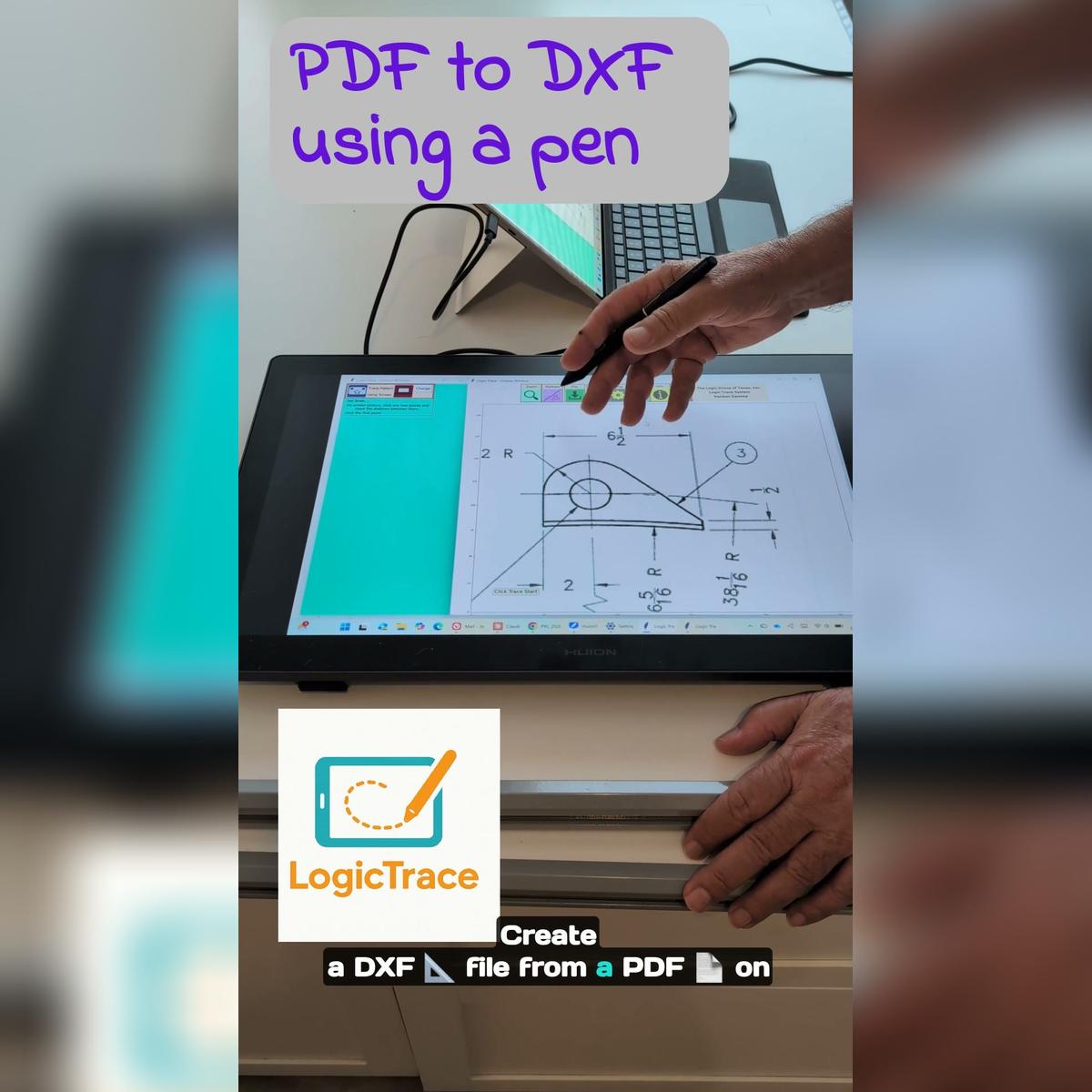 DXF from PDF