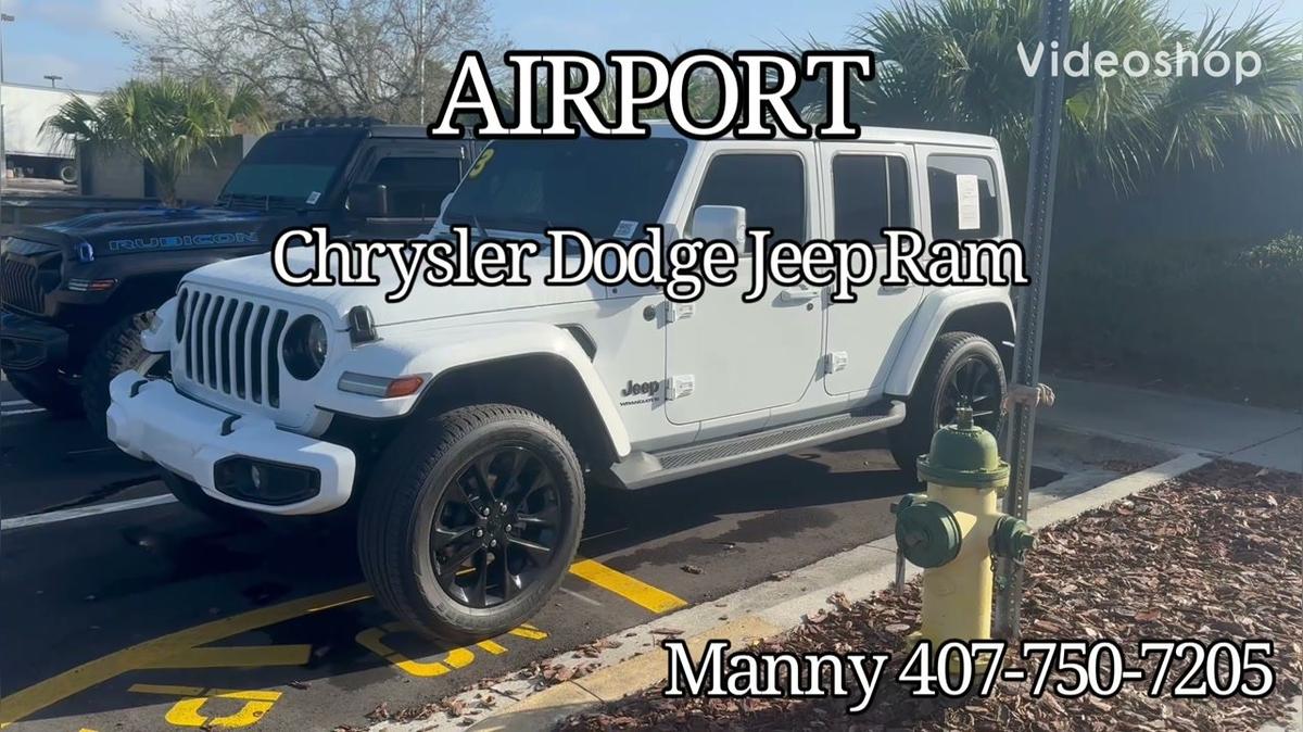 Joe's Wrangler Sahara by Manny/AirportCDJR 407-750-7205