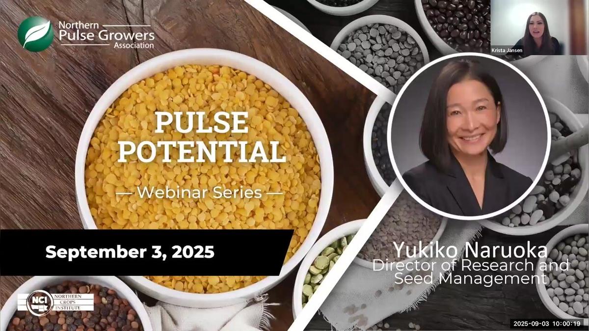 From Farmers to Foodies: Advancing the U.S. Pulses through Research with Dr. Yukiko Naruoka