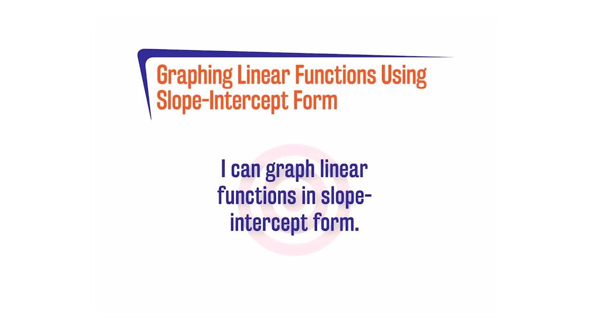 FL27 A1.3.1 Graphing Linear Functions in Slope-Intercept Form