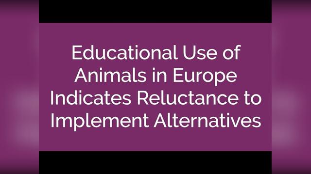 Educational Animal Use Within Europe