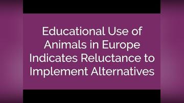 Educational Animal Use Within Europe