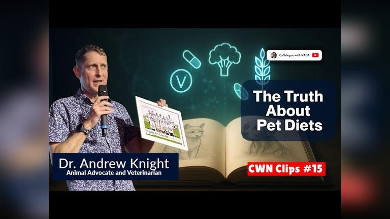 ❌ Myth Busted: Do Pets Really Need Meat? | Dr. Andrew Knight Explains | CWN Clips