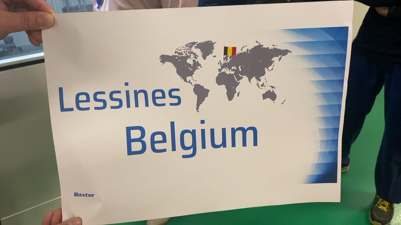 Please begin by saying, &quot;Welcome to Baxter, Andrew, from [include your site name] team.&quot;