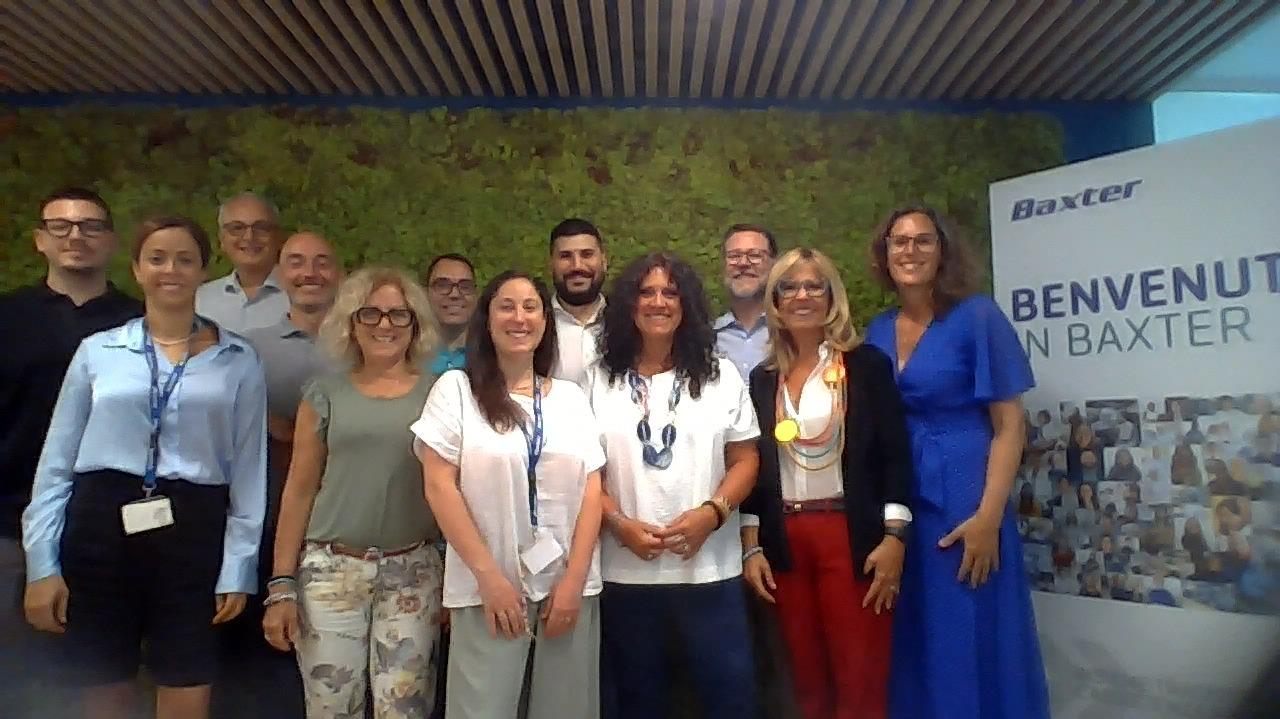 Please begin by saying, &quot;Welcome to Baxter, Andrew, from [include your site name] team.&quot;